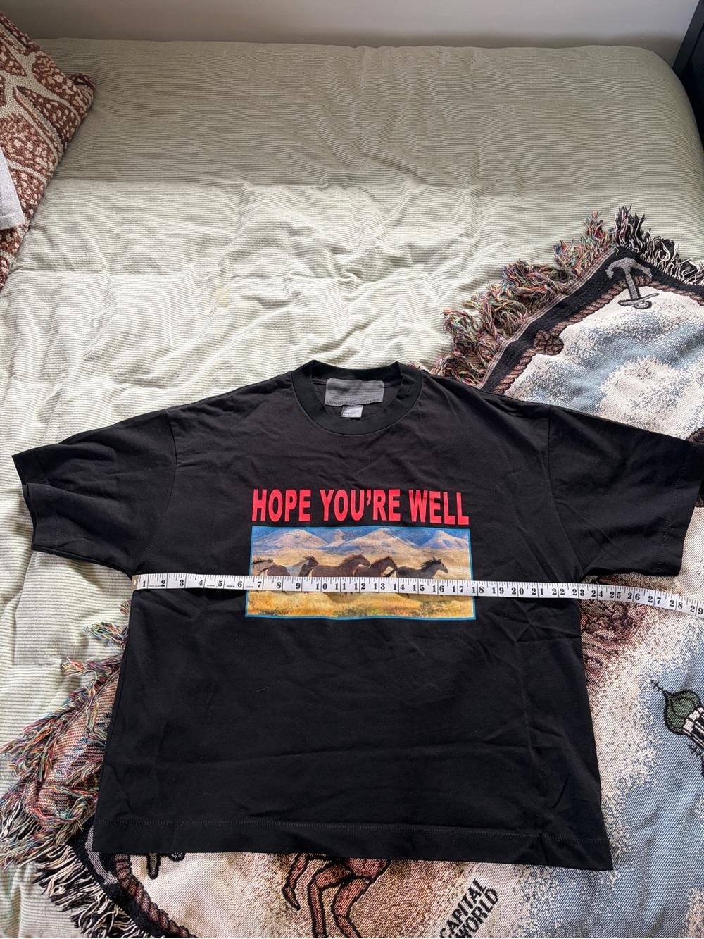Jungles Jungles 'Hope You're Well' Graphic Short Sleeve Tee small